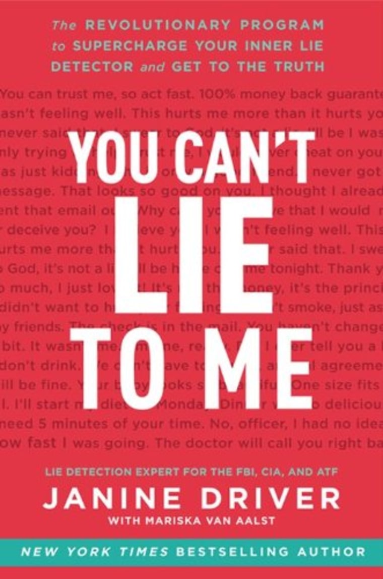 Image: Book cover for "You Can't Lie to Me"